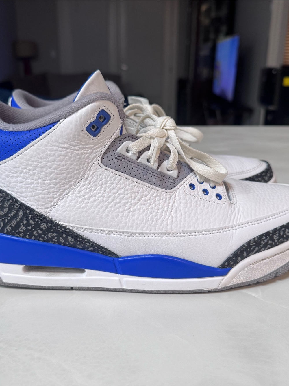 Air Jordan Retro 3 “Racer Blue” (CT8532-145) Men’s Size 11